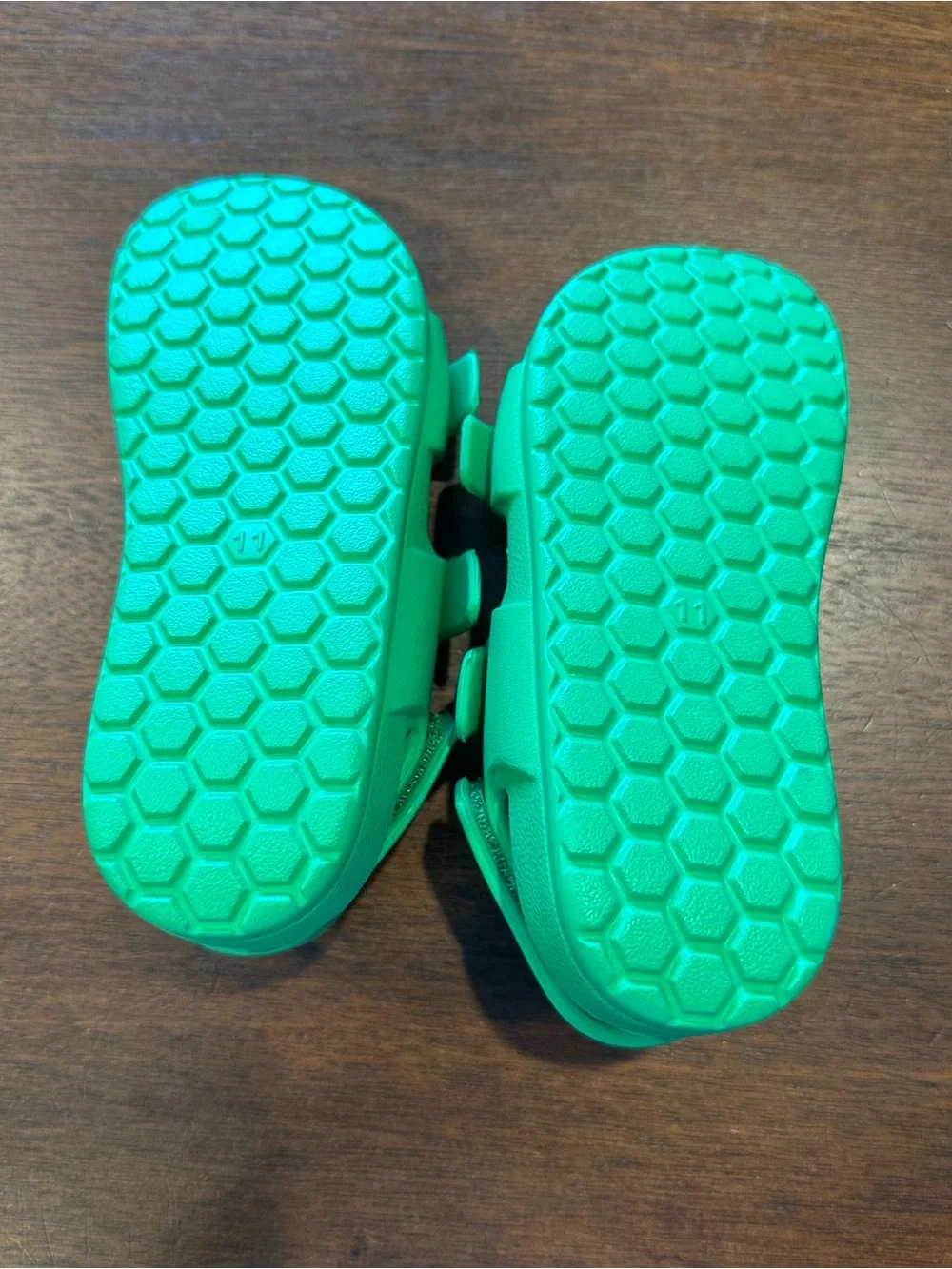 Cat & Jack Kids' Green Double-Buckle Sandals